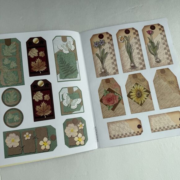 NOS Paper Pizazz Booklet Sheets Tag Art Cut Outs Hot Off The Press Scrapbooking - Picture 4 of 8